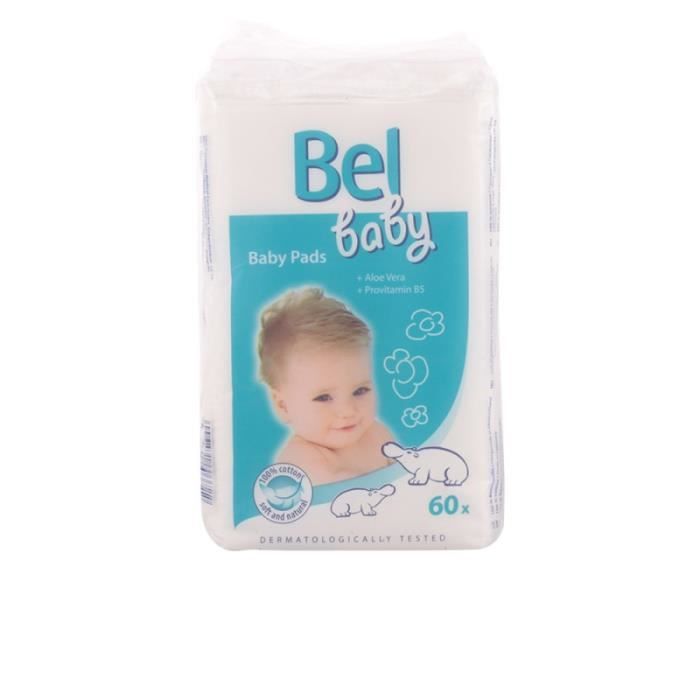 Disques En Coton - BEL BABY - Maxi Disques - 60 Pcs - Doux - Respectueux De La Peau