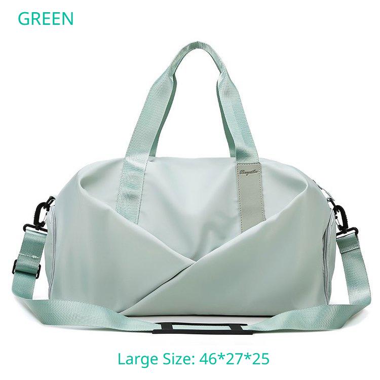 Spring New Dry-wet Separation Storage Training Bag Large Capacity Portable Luggage Bag Yoga Exercise Fitness Bag for Men and Women