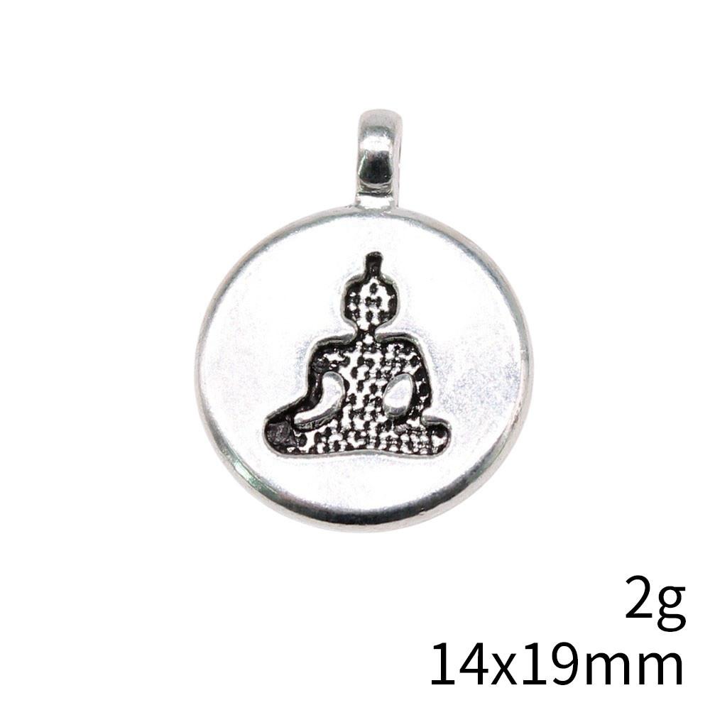 Thanksgiving Day Charms For Nails Buddha Statue Charms Pendant Home Garden Bracelet Pendant