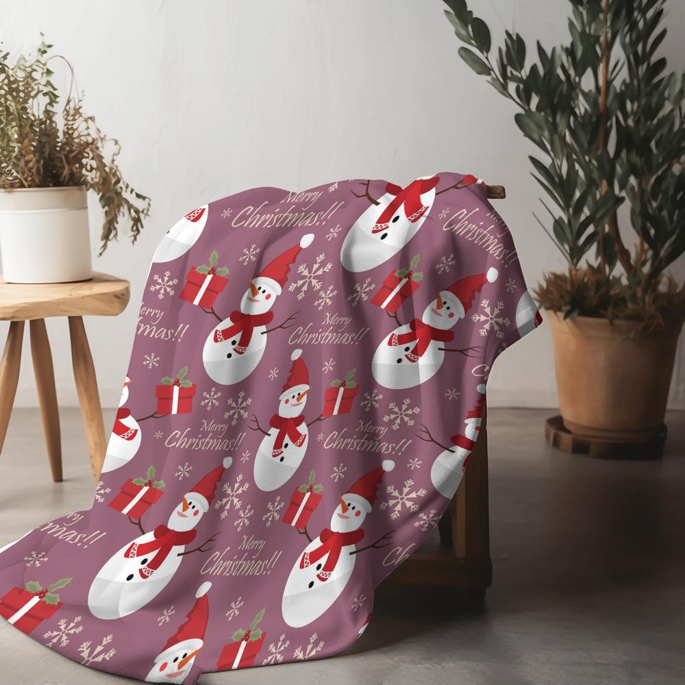 Soft Fluffy Throw Blanket Cozy Sherpa Fleece Blanket Warm Bedspread Home Decor Gift Christmas Holiday