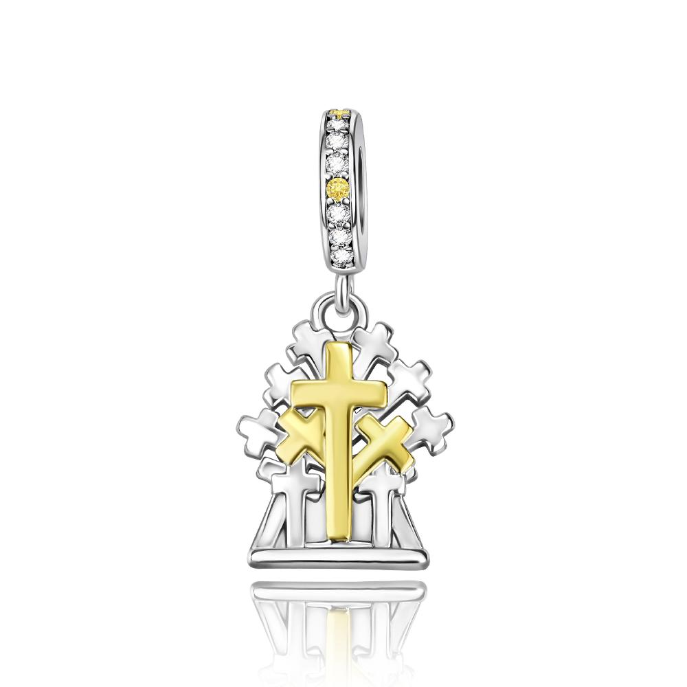 Copper Cute Ghost Beads & Cat Pumpkin Head Dangle Charm Fits Bracelet Halloween Pendant Accessories Gifts