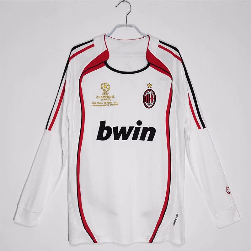 Vintage Long Sleeve Jersey Arsenal England Portugal AC Milan Classic Football Shirt