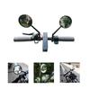 2 PCS Durable Handlebar Adjustable Bicycle Mirror Electric Scooter Rear View Glass Rear View Mirror