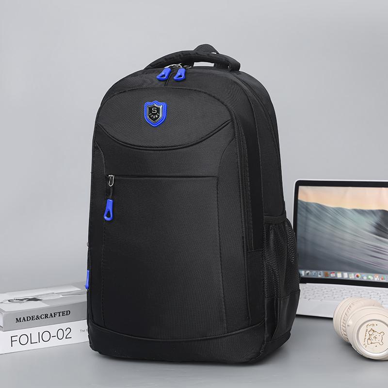 

Мужской рюкзак большой емкости, простой, модный, дорожный, женский, студенческий, компьютерный, сумка 14 inches синий