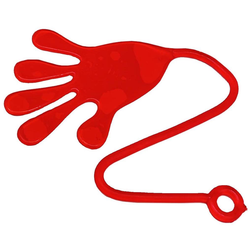 Large Sticky Hand Toy - Classic Nostalgic Wall Slap Elastic Rubber Decompression Fun