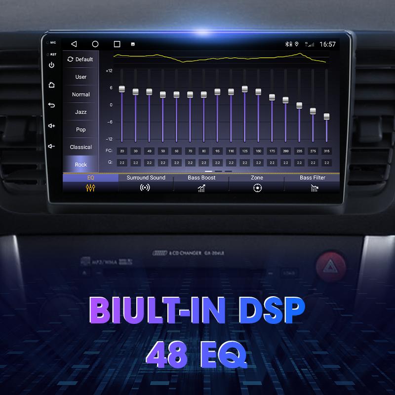 2 Din Android 12 Car Radio For Subaru Outback 3 Legacy 4 2003 - 2009 Multimedia Video Player GPS 4G Carplay Auto Stereo DVD QLED