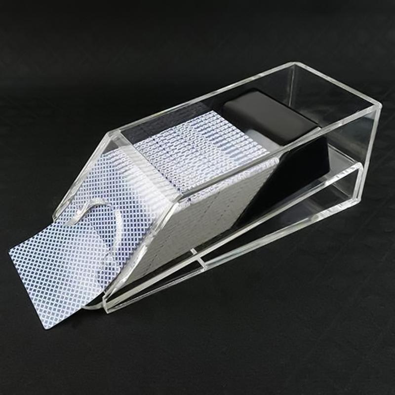 4/6-Deck Dealing Shoe Pokers Dealer Durable Dealer Equipment and Game Supplies