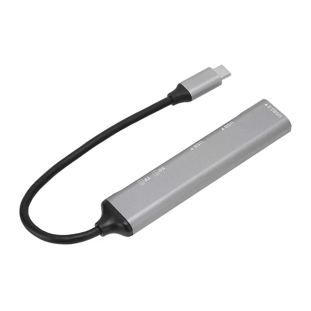 USB C Hub 5 in 1 Plug and Play Type C Hub Metal Electronics Type C Docking Station USB C Adapter for Windows for Linux