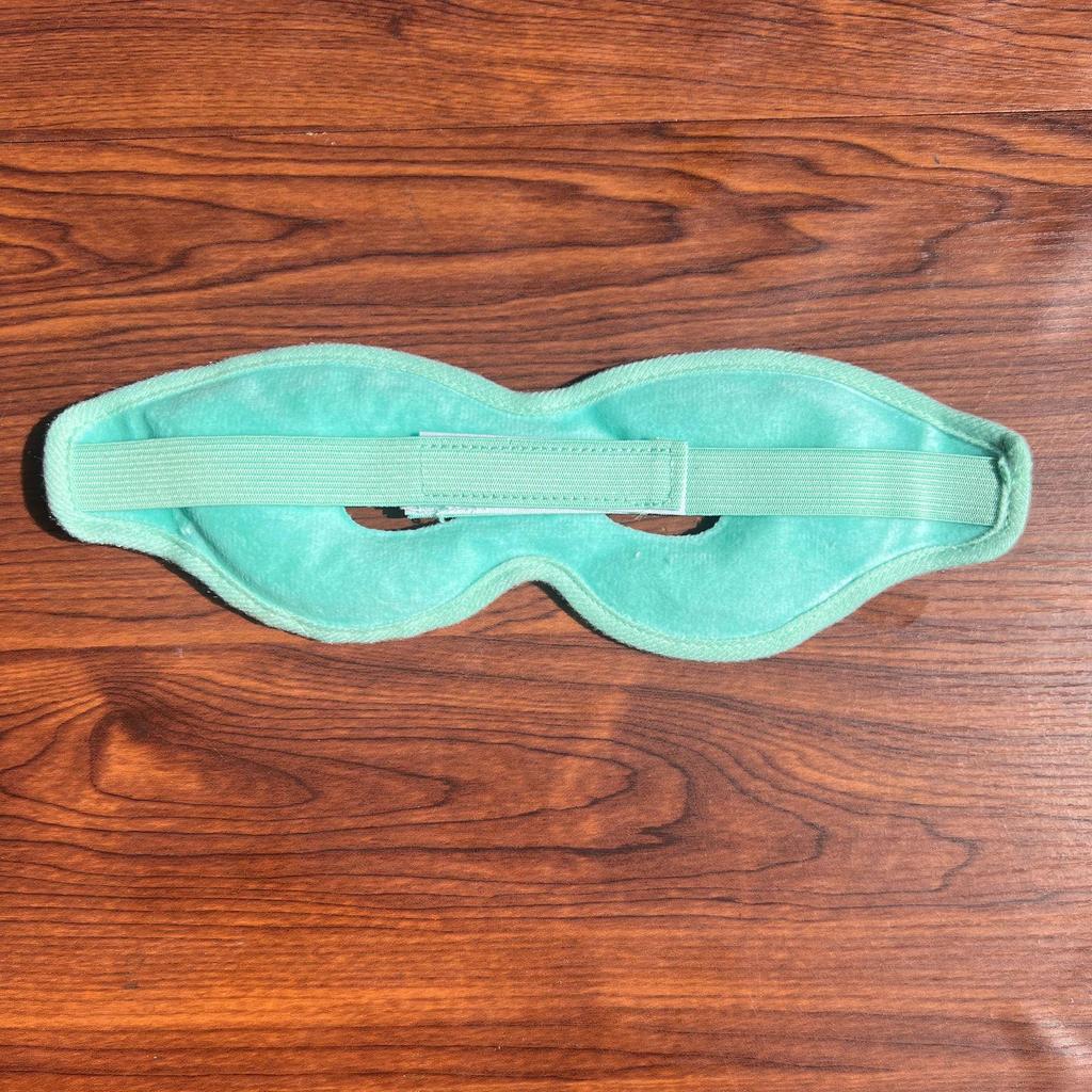 Doppelverwendbare Gel-Eispackung Augenmaske für Heiß-/Kalttherapie und Reiseschlaf.