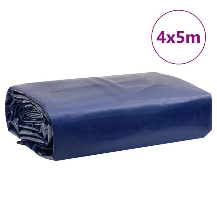 VidaXL Bâche, Couverture de Toit Résistante aux UV, Bâche de Protection pour Meuble de Jardin Remorque Voiture Extérieur, 156161