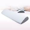Cushion Bed Wedge Pillow For Sleeping Memory Foam Lumbar Pillow Cushion with Breathable Cover Back Support Waist Pad