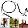 Adult Aluminium Alloy Rope Jumprope Steel Wire Bearing Fitness Sport Equipmentblack