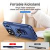 New Metal Stand Military Grade Case For For Iphone 17 Pro Max Armor Cover For For Iphone 17 Air 16 15 14 13 12 11 Pro Max Plus 16e Coque