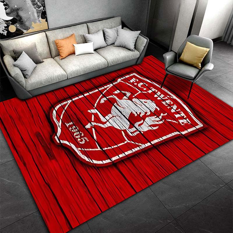 FC Twente Pferdemblem Teppich geeignet als rutschfeste Matte für das Wohnzimmer oder Schlafzimmer Sofa