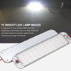 72 LED Panel Licht Auto Innenraum Leselampe Hohe Helligkeit Kabinenbeleuchtung für Van LKW Wohnmobil Boot Camper Lichtleiste 12V-80V