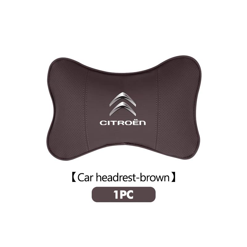 AQE3 Car Headrest Waist Rest Neck Support Seat Lumbar Cushion Pillow For Citroen C5 C1 C2 C6 C4L DS3 DS4 DS5 C-Elysee Grand Berlingo