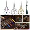 Floral Pattern Sewing Scissors Zinc Zinc Zinc Alloy Embroidery Needlework Tools  Everyday Use