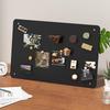 1Pcs Creative Metal Magnetic Board Photo Display Diy Desktop Message Board Rounded Corners Ironwork Sign Note Board For Coffee S