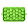 In Stock 25-Grid Silicone Ice Ball Tray with Lid, Easy-Release Round Ice Cube Mold for Fruit Infusions