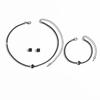 High-end Niche Versatile Necklace Earrings Jewelry Set New Exquisite and Simple