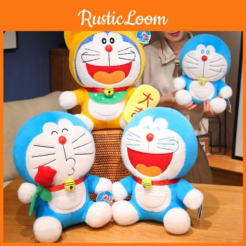 Doraemon Machine Cat Plush Toy Anime Peripheral Characters Doll Holiday Gift