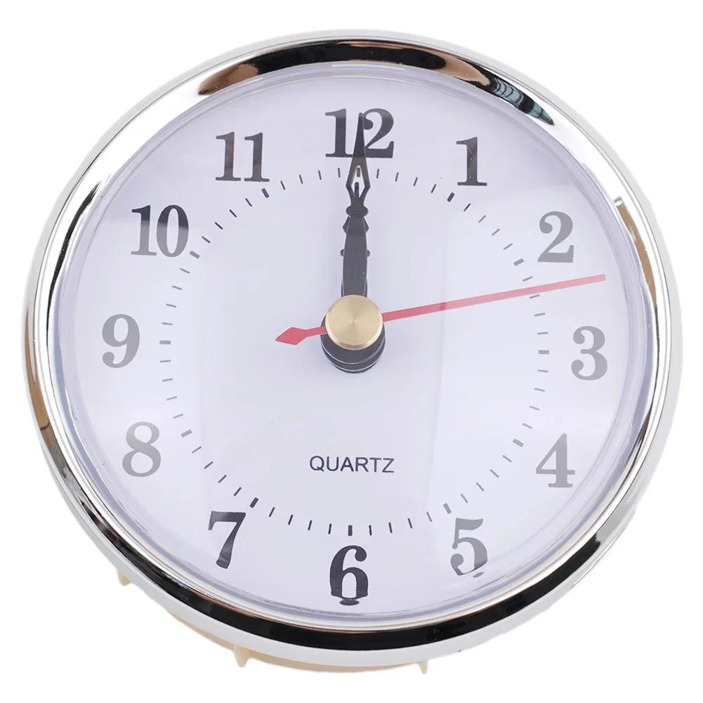 80MM Quartz Clock Inserts Classic Clock Craft Movement Mechanism Replacement Roman Arabic Numerals Art DIY Ornament Home Decor