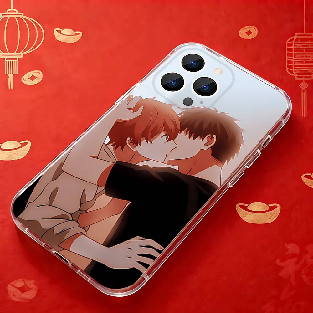 Comics G-Given Yaoi Anime Transparent soft case for iPhone 17,16,15,14,13,12,11,Pro,Max,Plus, X,XS,XR,SE4,E Mini