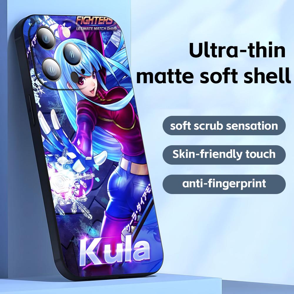 Kula Diamond   Phone Case For iPhone17 16 16e 15 14 13 12 11 Plus Mini Pro Max Soft black Shockproof Cover