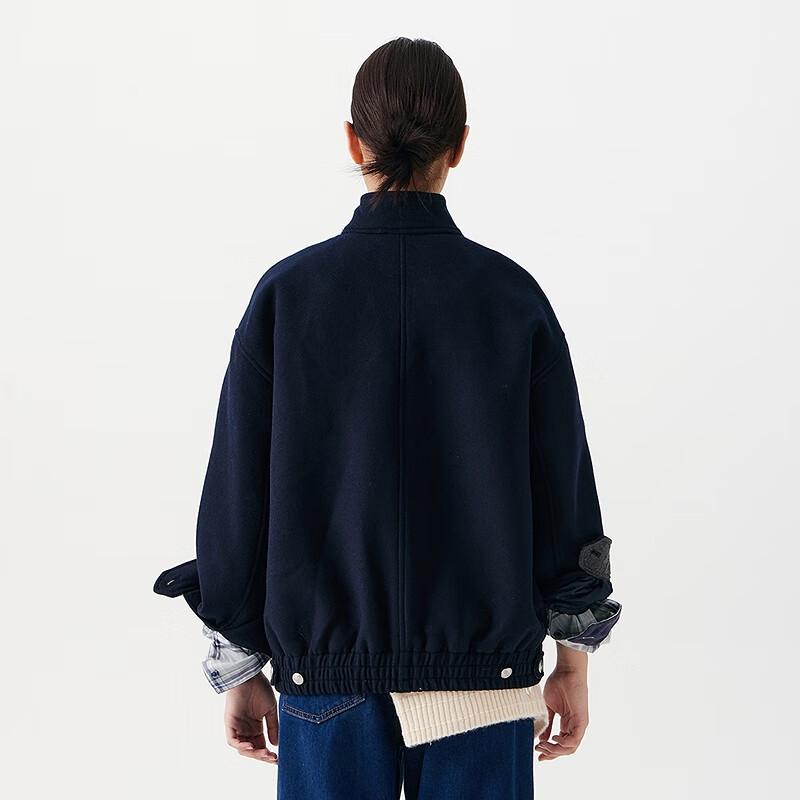 Teenie Weenie Women's Retro Stand-Collar Sweater Coat