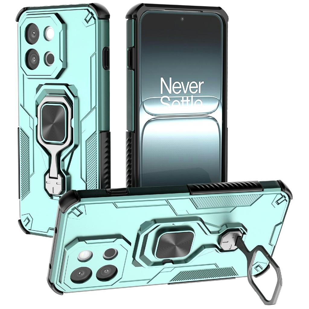 For OnePlus 13T 5G Case Rotatable Ring Kickstand PC+TPU Shockproof Phone Cover
