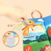 Infant Squeaking Cloth Book Visual Exploring Soft Book Baby Learning Toy