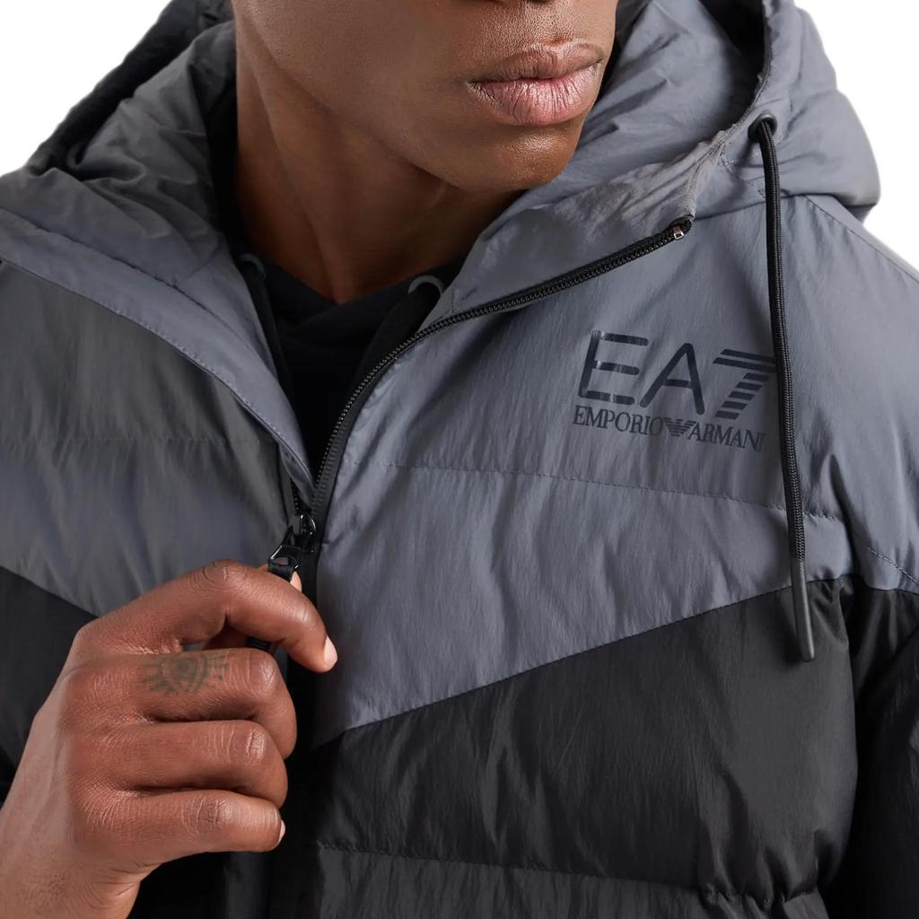 EMPORIO ARMANI EA7 Puffer Jacket Men's Black 6DPB30P-NDOZ-1200