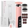 Wireless Electric Foot Callus Remover Machine Rechargeable Pedicure Tool for Dead Skin And Cuticle Removal with Replacement Sand