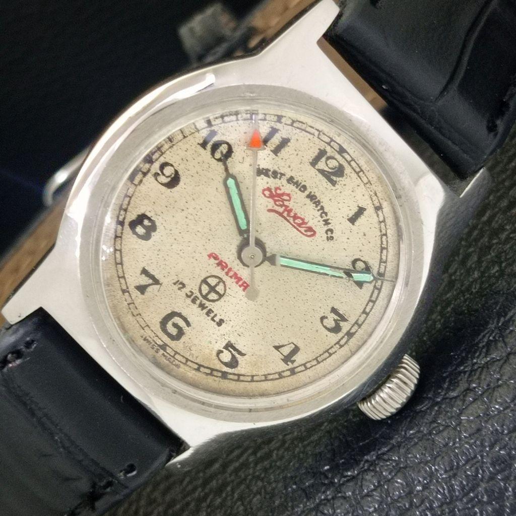 

WEST END WATCH CO HAND-WINDING SWISS BOY VINTAGE ORIGINAL DIAL WATCH a701970-1 R207-a701970