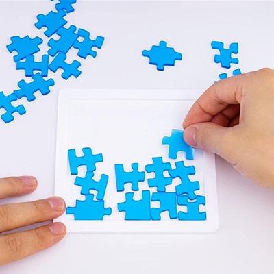 Yousheng 19/29Pcs/Set Acrylic Puzzle Impossible Challenge Difficult Jigsaw Game Level 10 Brain Challenge Irregular Puzzle Educational Toy Kids Teens