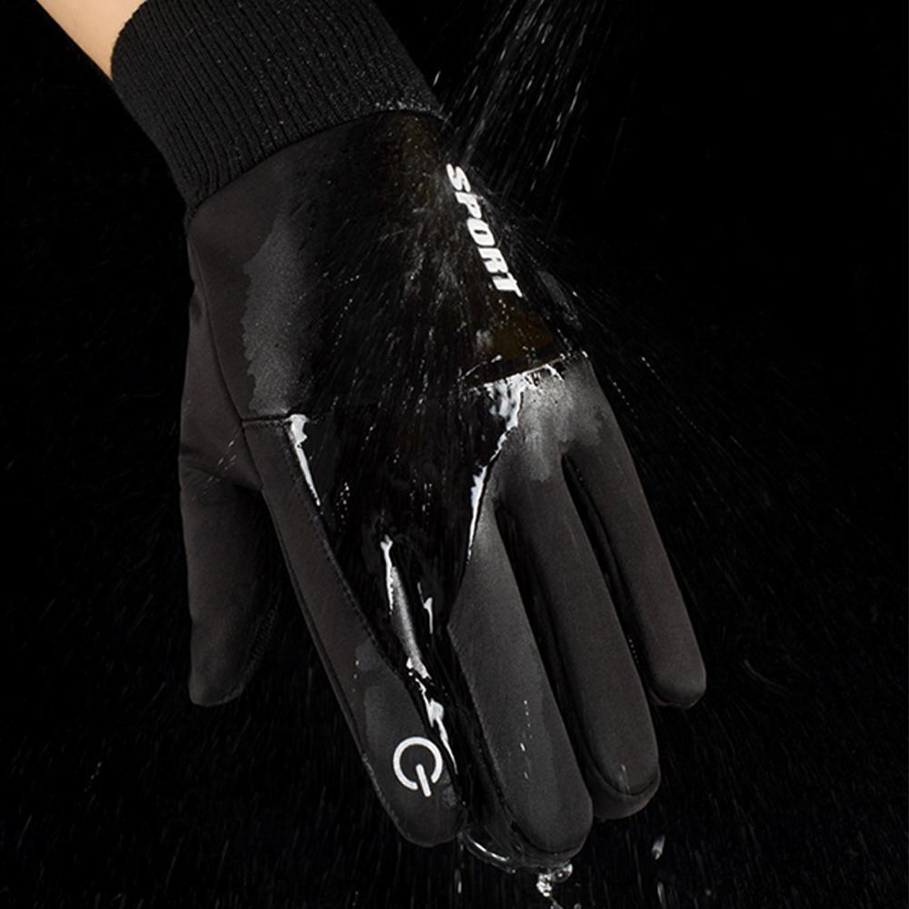 Touchscreen Friendly Thermal Gloves with Anti-Slip for Running Cycling Driving