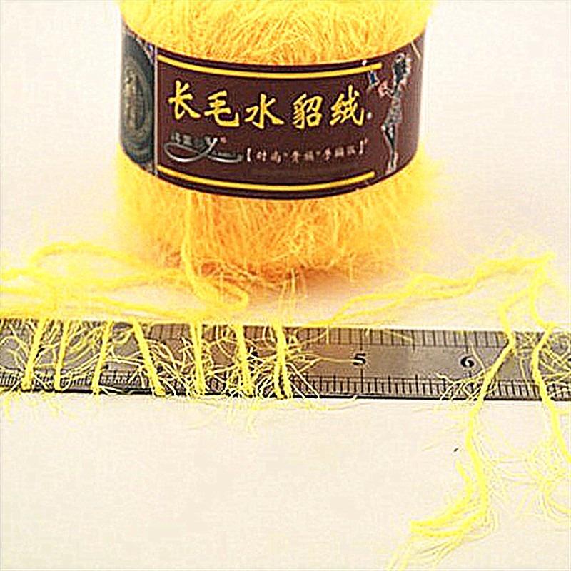 50g Hilo de Lana Suave Hilo para Bebé DIY Bufanda Tejida a Mano Chal Suéter Hilo de Ganchillo Decoración Navideña