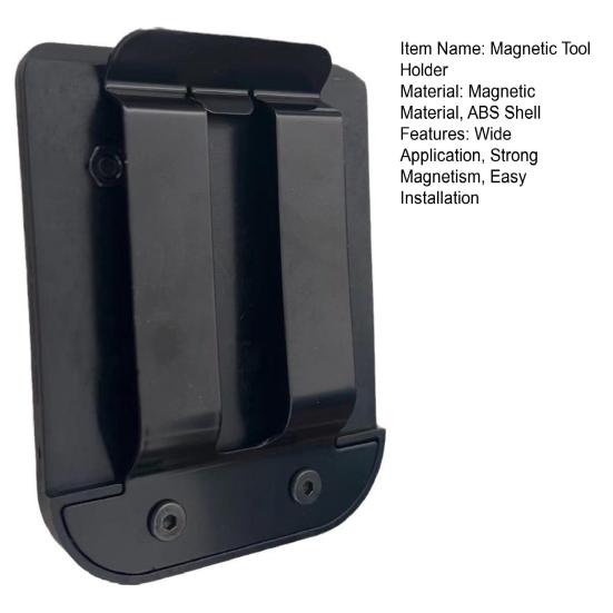 Magnetic Tool Holder Magnetic Tools Organizer with Belt Clip Tool Holder Holster for Hammer Screwdriver Wrench Electrician Tools Carpenters