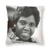 Barbara Jordan Politician Square Pillowcase Polyester Linen Velvet Creative Zip Decor Sofa Seater Cushion Cover