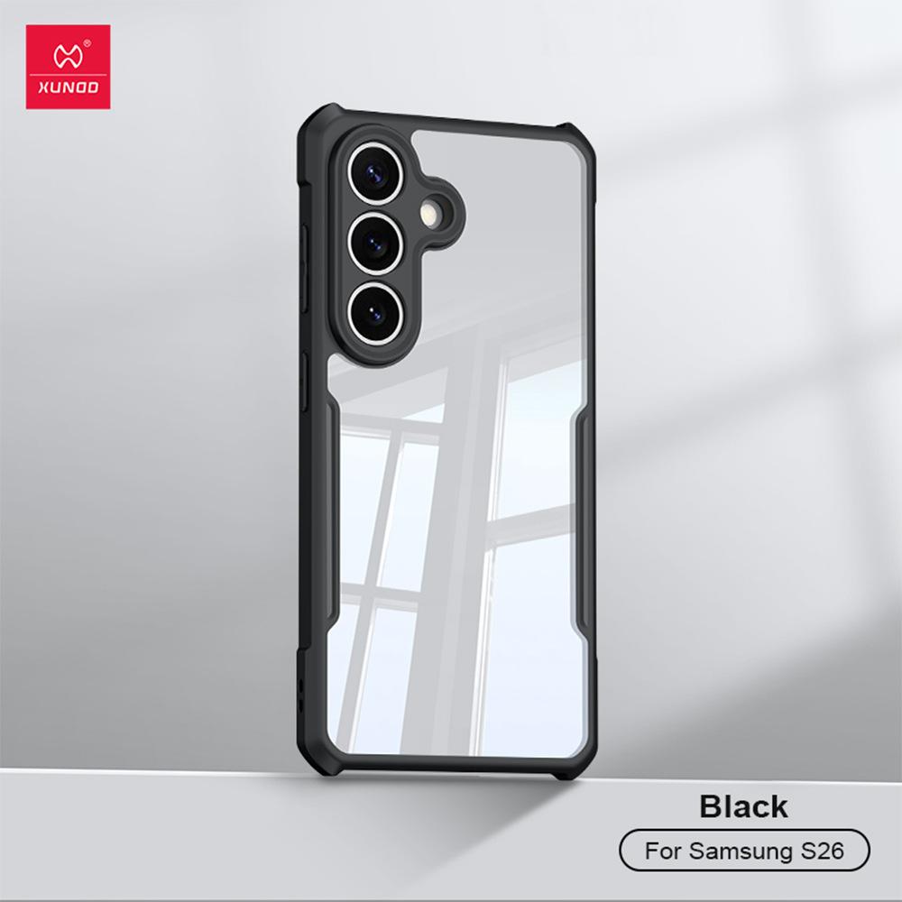 For Samsung Galaxy S26 Ultra S26 Plus S26+ Case XUNDD Casing Transparent Back Cover Airbag Shockproof Bumper Protective Cases