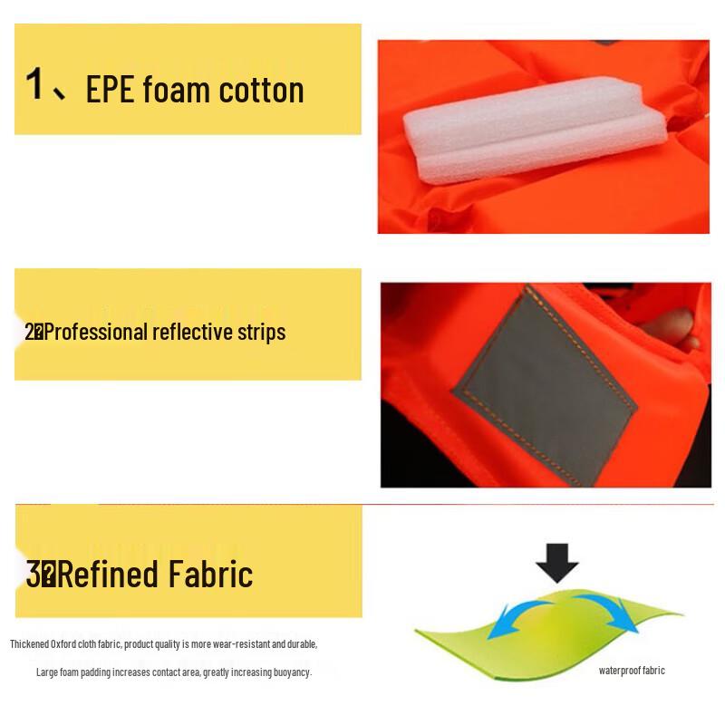 Adult Professional Flood Control Foam Life Vest
