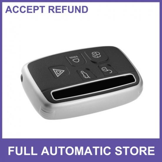 5 Buttons Key Fob Shell Cover Case ONE  for Range Rover 2010-2018 Black