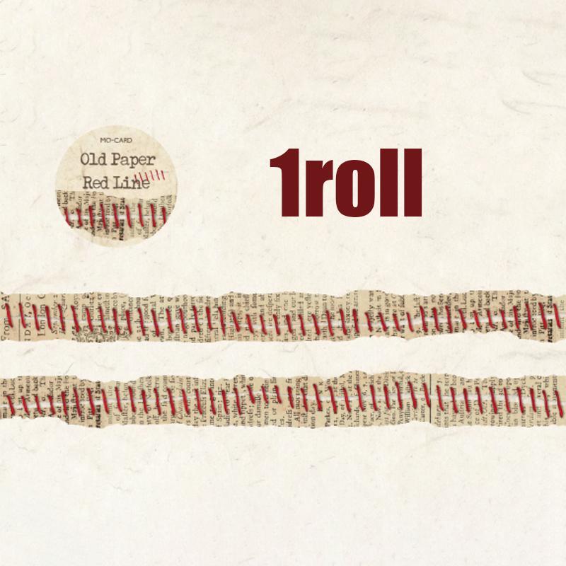 

Мистер. Бумажный Ретро Ваcи Лента 1 Рулон Неровная Линия ПЭТ Лента Украшение Одежды Справочник DIY Подарки Для Друзей Семьи Подруг S