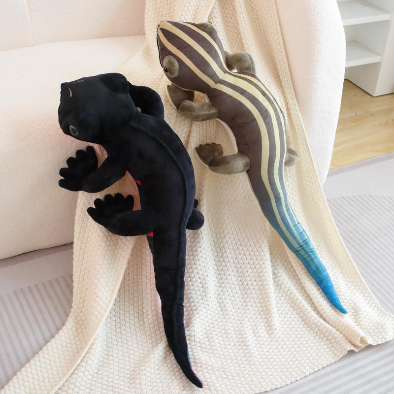 Simulated Lizard Plush Doll Four Legged Snake Real Doll Plushies Room Decor Office Nap Pillow Toys Hobbies Gifts For Friends