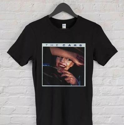 Vintage The Cars Band Shirt 90's Rock Band Shirt Rock Music Unisex Black White Unisex T-Shirt