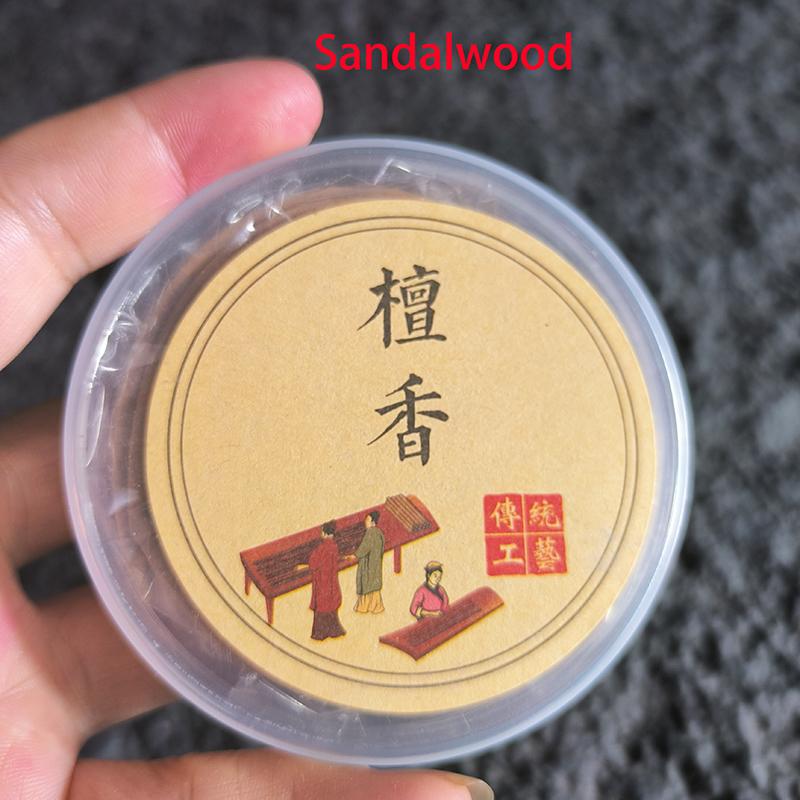 4 Hours Sandalwood Incense Coils 20single Plates Lavender Remove Odors Coil Incense Home Scents