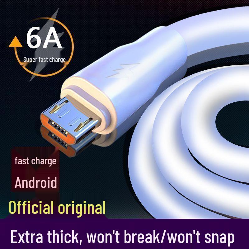 120W Fast Charging Cable for Android, OPPO, Huawei, Honor, Vivo Flash Charge-Compatible