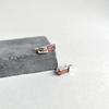 Серебряные серьги с натуральным гранатом 5.793ct (2166382)