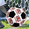 Un Pallone da Calcio Misura 5 Cucito a Macchina, Realizzato su Misura con la Tua Foto, Rende il Regalo Perfetto.