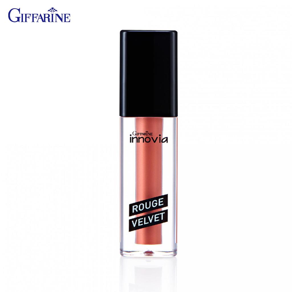 Giffarine Innovia Rouge Velvet, Stabiliți buze frumoase pentru un aspect spectaculos de zi cu zi, 2,7 g 12123-12127 Thai Cosmetic